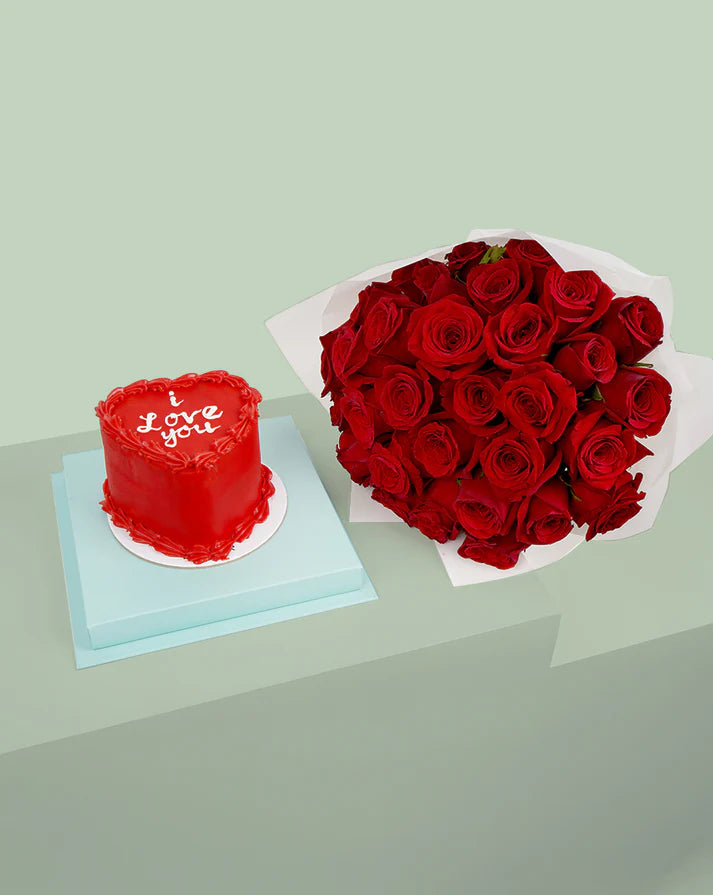 Forever Heart and Roses